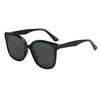 Pin Gm Sunglasses For Women'S Street Photography, Large Frame, Round Face, Thin Polarized Sunglasses, Uv-Proof Glasses