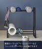 Yamazaki Jitsugyo Dumbbell Rack Black W52 X D17 X Tower No Assembly Muscle Training Goods Storage Rack 1964 (Yamazaki) H54.3cm [Completed Product,