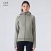 New Thickened Thermal Hooded Jacket Women's Outdoor Fitness Sweater Yoga Jacket Sports Top