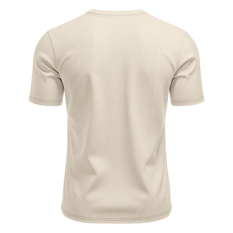 Men's T-shirt Summer Breathable Simple Casual Men's Short-sleeved Top