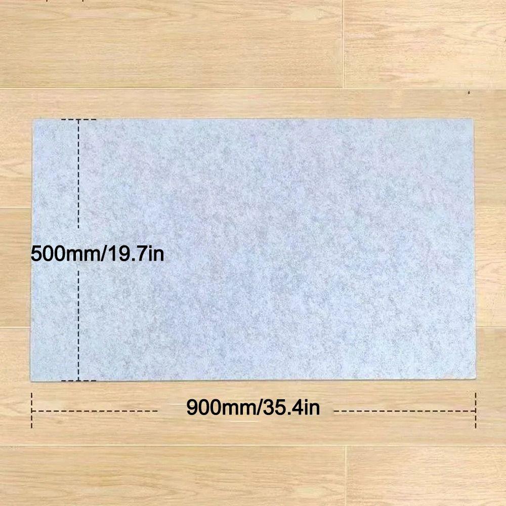 3/6Pcs Non-Slip Disposable Kitchen Floor Mat Wear-resistant Oil Proof Kitchen Rug Non Washable Thick Absorbent Door Mats