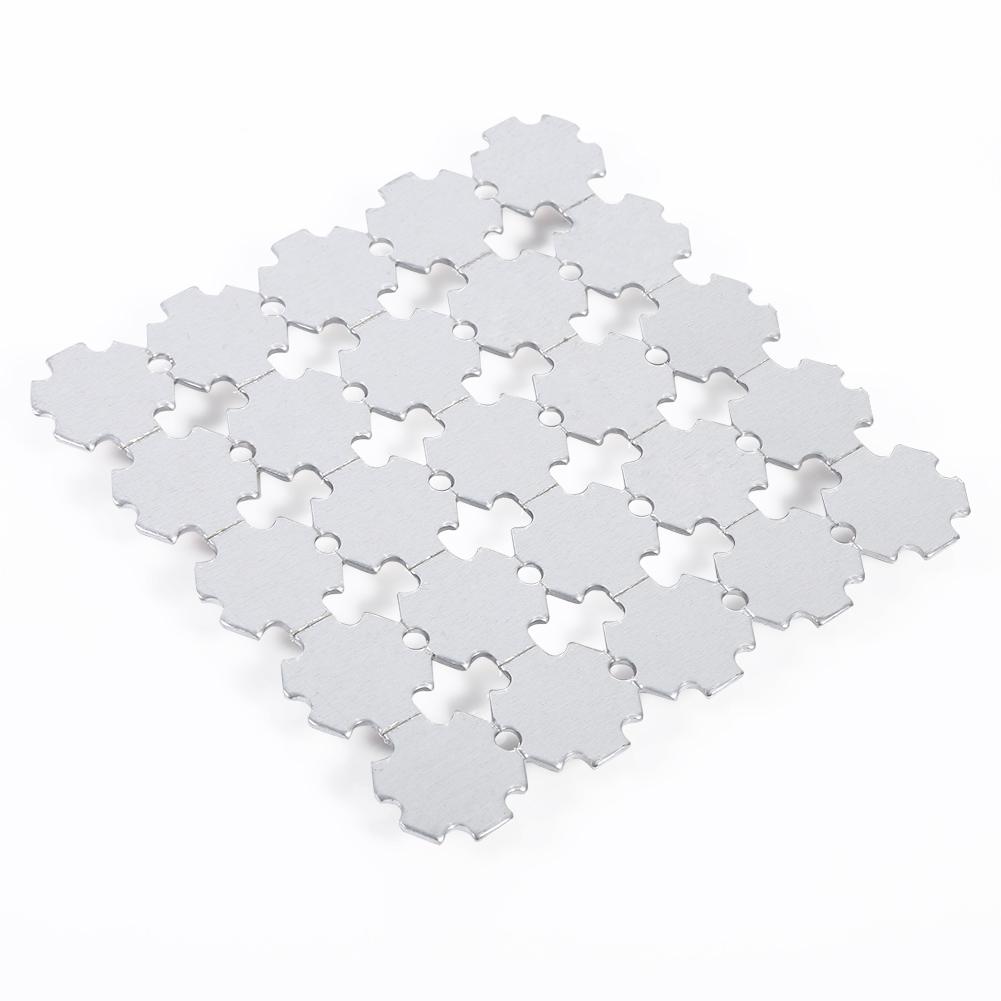25PcsCelsiusPack 3W Full Spectrum 380nm-840nm Wavelength Led Plant Grow Light Chips (With 20mm PCB)