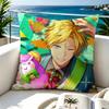 Game Obey Me Cushion Cover Premium Skinfriendly Short Plush Pillow Cover Airy Casual Cushion For Hotel Homestay