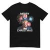 Joe Biden Merry Christmas Funny 4th of July T-Shirt