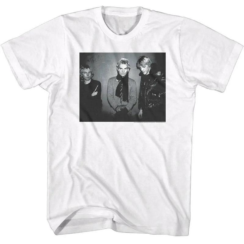 The Police Against The Wall Unisex T-Shirt S
