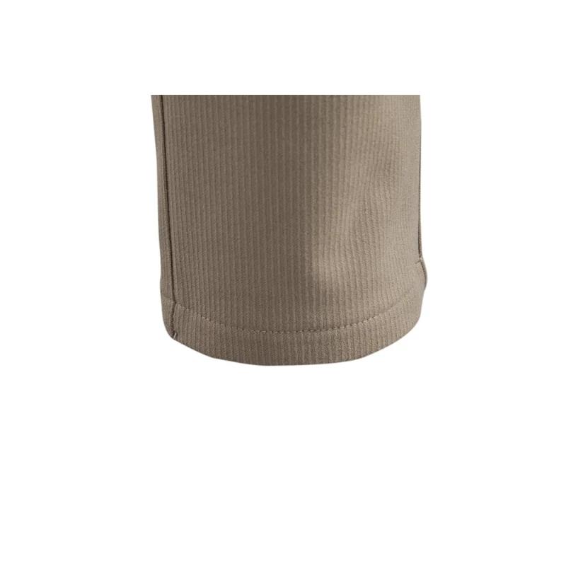 Winter New Casual Men's Trousers Fashionable Solid Color Versatile Thickened Business Bot