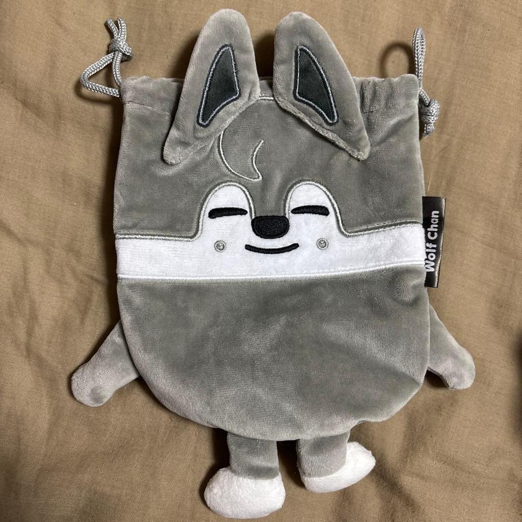 [USED] StrayKids Wolfchan Bangchan Pouch JYP Pop-up