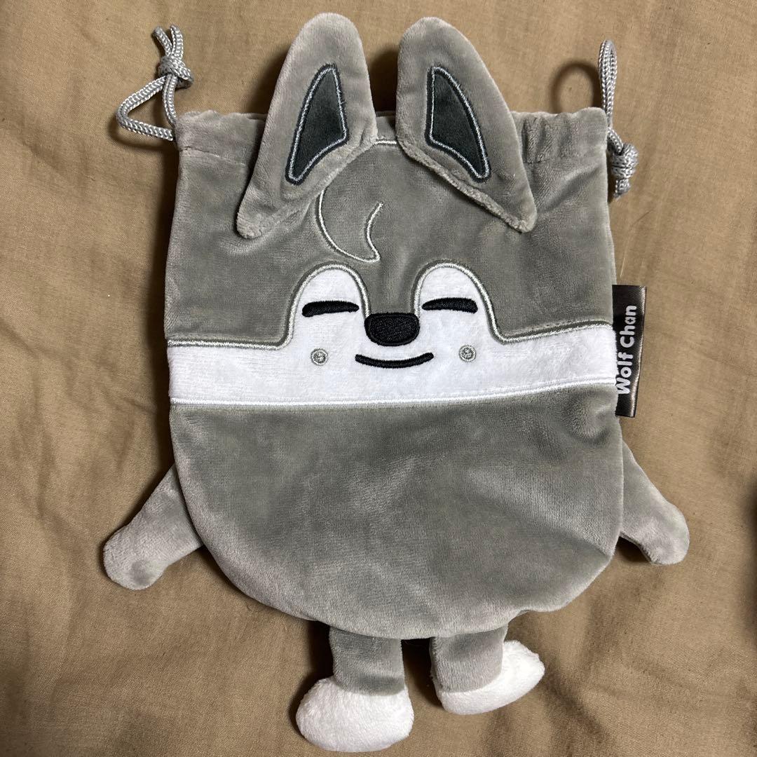 

[USED] StrayKids Wolfchan Bangchan Pouch JYP Pop-up