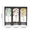 Creative Chinese-Style Floral Bird Acrylic Screen Ornament Retro Pattern Screen Crafts Desk Display Craft Home Decoration Gift