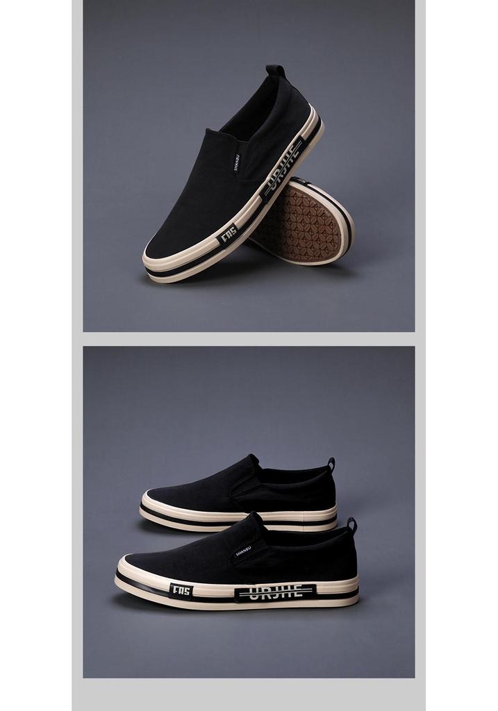 Scarpe da Ginnastica da Uomo Slip-On Primaverili: Sneakers Basse Casual Traspiranti da Skateboard