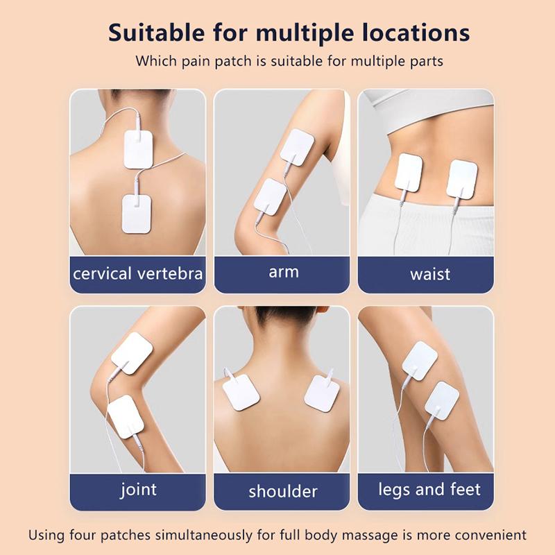Physiotherapy Tens Muscle Stimulator Electric Ems Acupuncture Body Massage Digital Therapy Slimming Machine Electro Stimulator