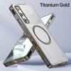 Detachable Case For ZTE Nubia RedMagic 10 Air Pro Plus Translucent Frosted Magsafe Removable Backboard Metal Bumper Grip Cover