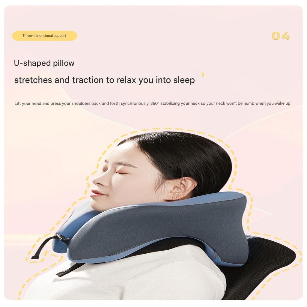 Neues Büro U-förmiges Nickerchenkissen Artefakt multifunktionales Studenten Liegen zum Schlafen Nickerchenkissen Schlafkissen Fahren Reisen pi