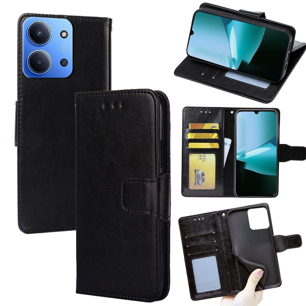 Wallet Case for Xiaomi Redmi 15C 4G (EU) (173mm)/15C 5G (EU) (173mm)/Poco C85 4G (173mm) PU Leather + TPU Folding Stand Phone Cover
