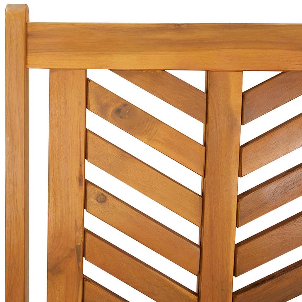 Garden Chair 6 pcs Brown 57 x 72 x 109 cm Solid Acacia Wood
