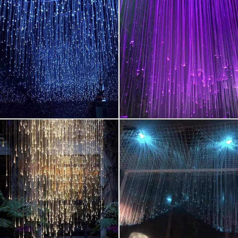 Car Roof Star Light Starry Sky Light RGBW APP Music Remote Control Starry Sky Ceiling Fiber Optic Interior Atmosphere Decorative