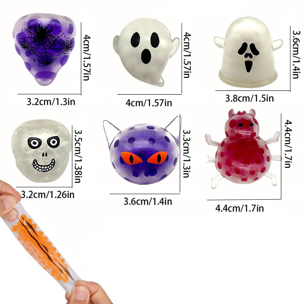 Bubble Big Pearl Lala Happy Halloween Water Bead Dumpling Pinch Creative Stress Relief Bead Ball