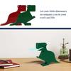 Trojrozměrný držák na poznámky ve tvaru dinosaura Organizér na seznam úkolů vizitky Držák na lepící papírky Děti