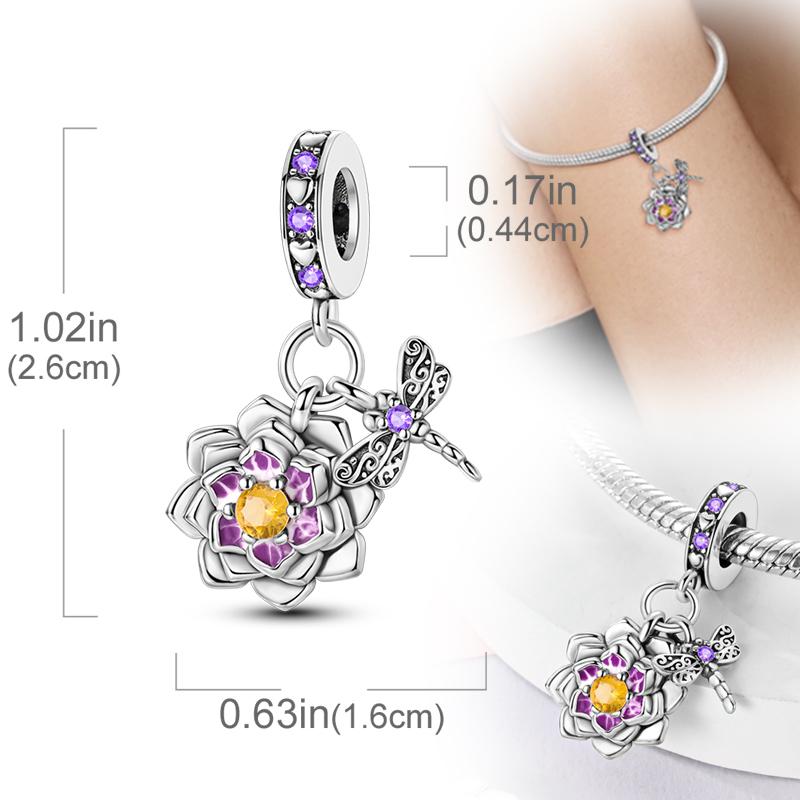 New Original Copper Charms Beads Pendants For Original Bracelet Necklaces Charm Women Diy Jewelry Gifts