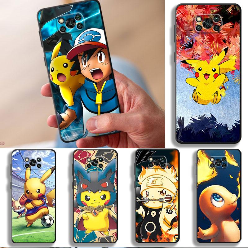 

Чехол для LG K42 K41s G8 ThinQ G6 K40s K61 G7 K52 K50 K50s K51s K71 Q61 K62 Q52 K92 5G черный чехол TPU Funda Retro Anime Pokemon