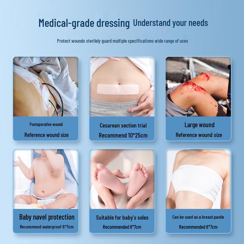 Kefu Disposable Waterproof Wound Dressing