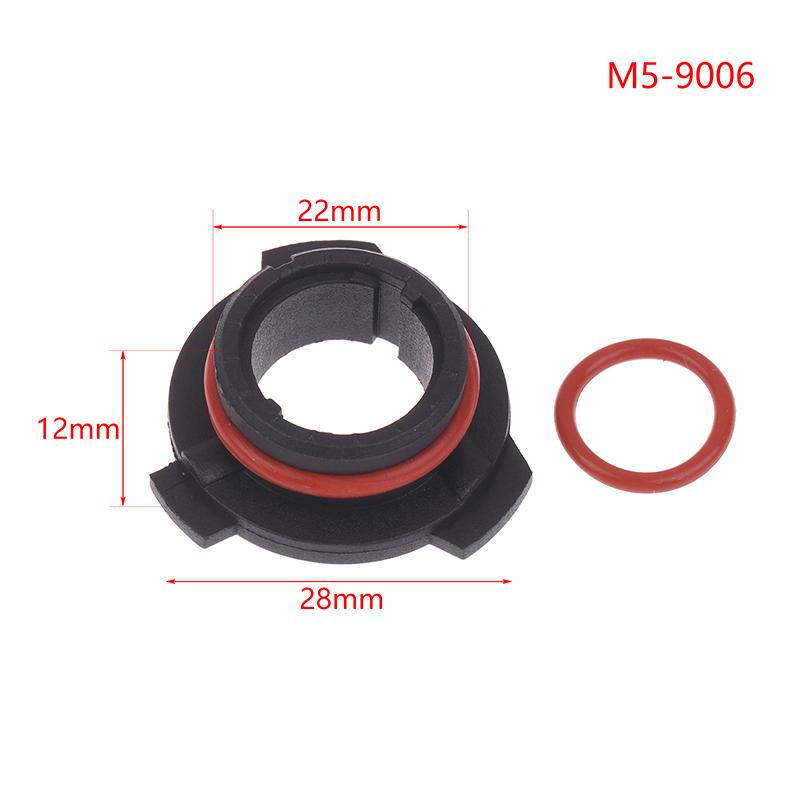 Car Led Headlight Bulb Base H1 H4 H7 H11 9005 9006 9012 High Temperature Automobile Led Lamp Chuck Bulb Holder Adapter