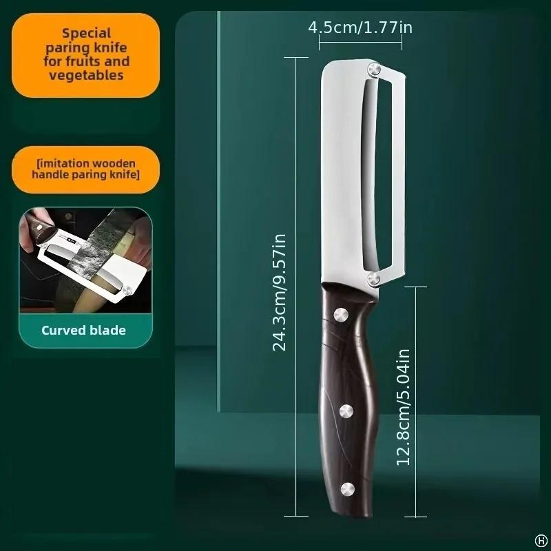 Stainless Steel Peeler for Peeling and Slicing Fruits and Vegetables | Durable and Smooth Operation