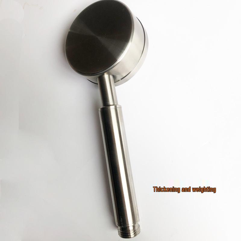Stainless Steel Handheld Pressurized Shower Head Set 304 Nozzle