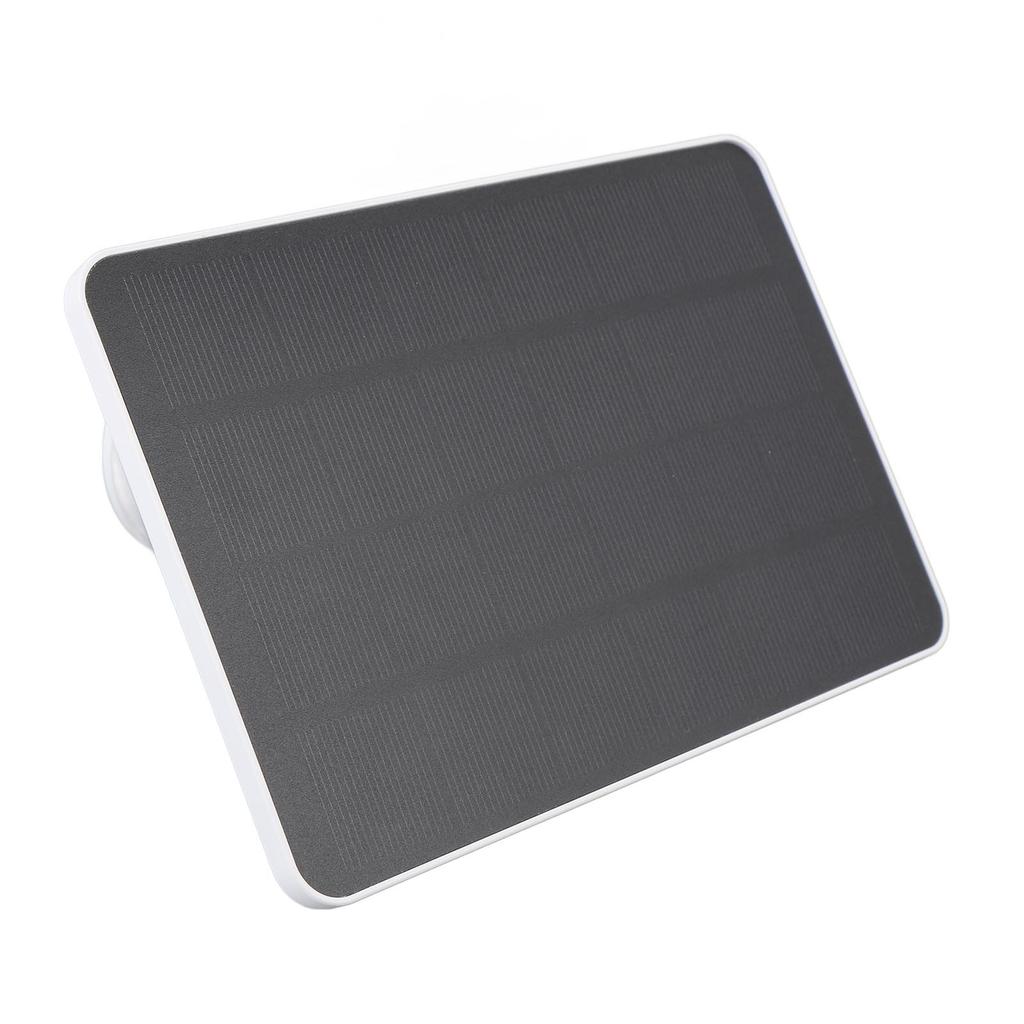 Solar Panel with 9.8ft Charging Cable 10W IP66 Rain Proof Micro USB Type C Wall Mount Solar Panel Charger for Security