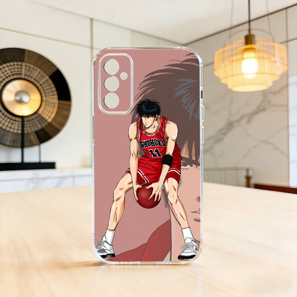 Anime basquete-E  Phone Case Transparent Silicone Soft For SamsungA10,12,20,21S,30,31,40,50,51,52,70,71