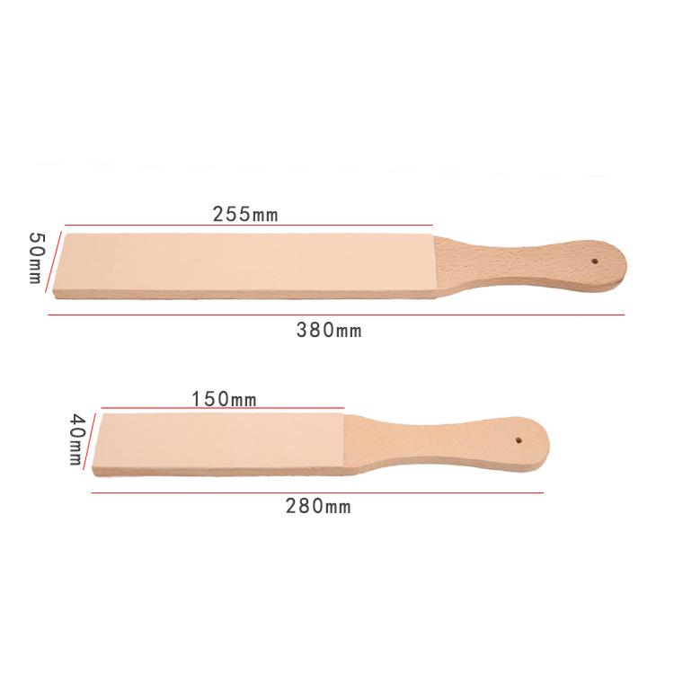 Kit de Afilado de Herramientas de Cuero DIY: Incluye tabla de afilar, pasta y cuchillo giratorio para cuero curtido al vegetal.