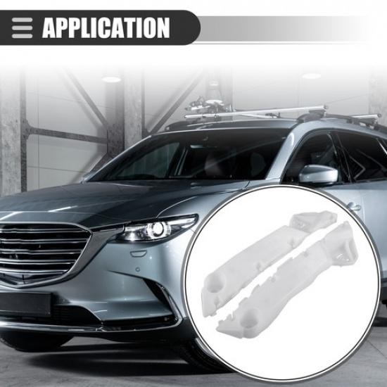 Left and Right Side Front Bumper Bracket Retainer 1 Pair,  for Mazda CX-9