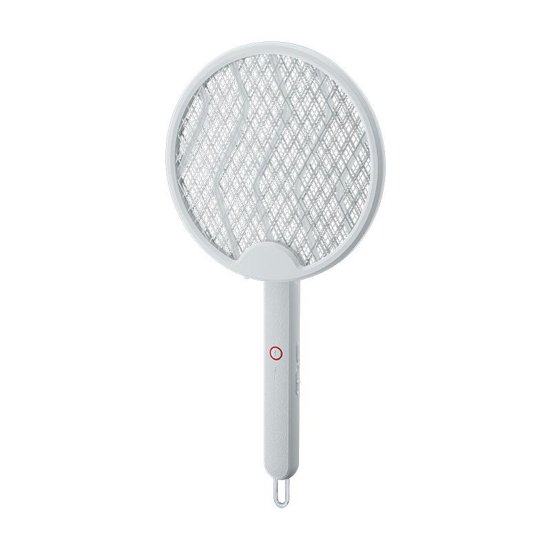 USB Rechargeable Foldable Mosquito Killer Lamp with Swatter & Rotating Wall Mount