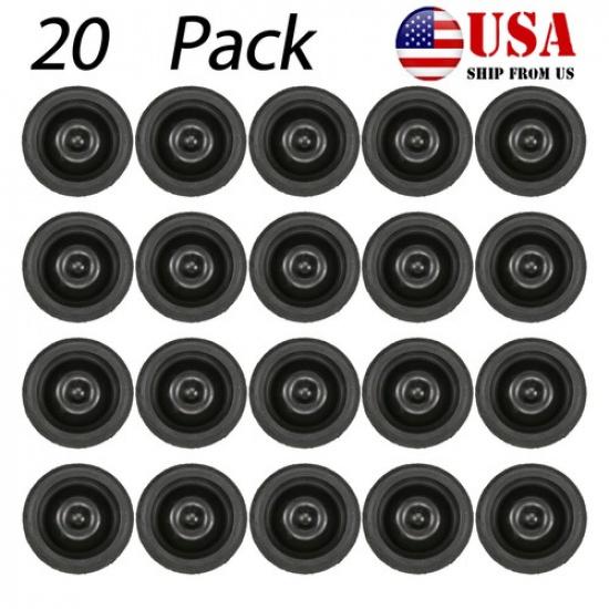

RUBBER GREASE PLUG Hub Dust Cap for Dexter EZ Lube Trailer Camper RV Axle 20pcs