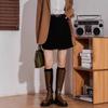 Women's High-Waist Corduroy A-Line Skirt - Age-Reducing, Retro, Anti-Exposure Design for Autumn