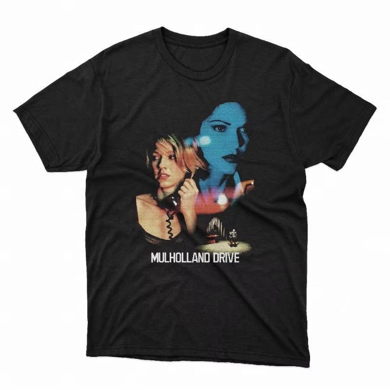 Aesthetic movie Tshirt summer Unisexs and Womens loose and breathable Tshirt top surreal Hollywood mystery Tshirt Dream Logic S