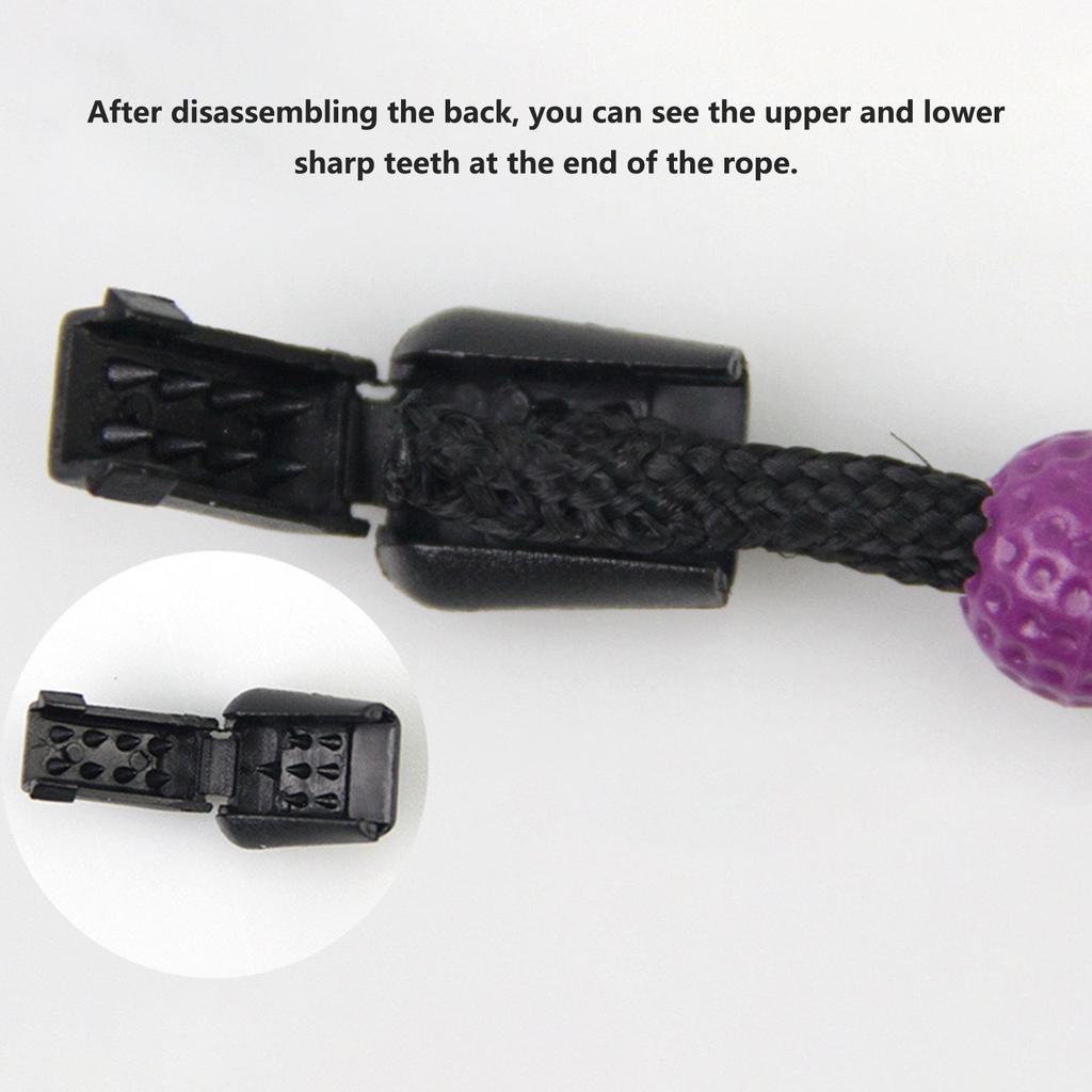 Portable Golf Beads Counter Durable Plastic Beaded Chain Scorekeeper for Golf Sports Accessories