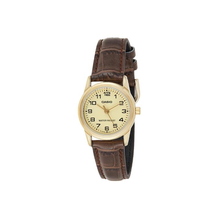 CASIO G-Shock LTP-V001GL-9BUDF Gold Watch LTP-V001GL-9BUDF Gold Dial Regular Box