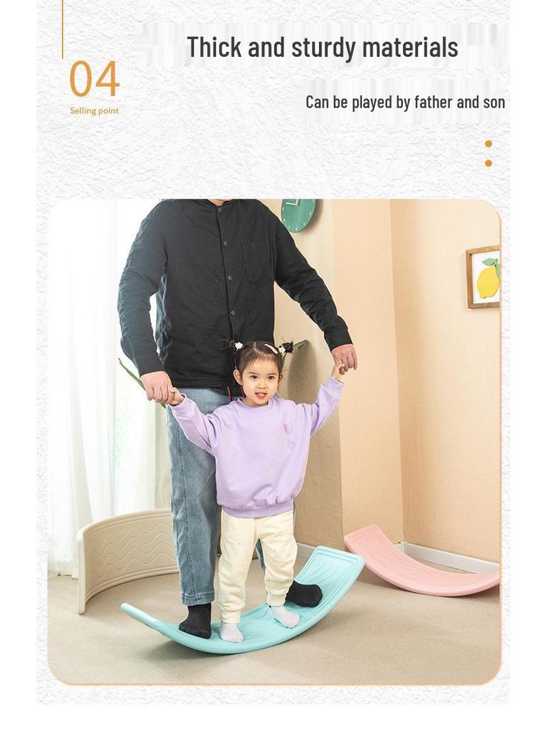 Children's Indoor Balance Board - Sensory Training Equipment & Focus Toy