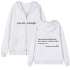 2025 Women's Oversized Hoodie Jacket for Teens - Casual Zipper Sweatshirt with Drawstring for Autumn