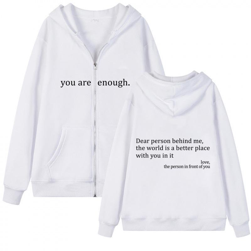 2025 Women's Oversized Hoodie Jacket for Teens - Casual Zipper Sweatshirt with Drawstring for Autumn