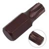 Magnetische Torx-Schraubendreherbits Sicherheits-Manipulationssichere Schraubendreherbits Legierungsstahl T20 T25 T30 T40 T45 T50 T55