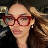 Classic Square Anti Blue Light Blocking Glasses For Women Fashion Luxury Designers Computer Play Games Eye Protection Eyewear