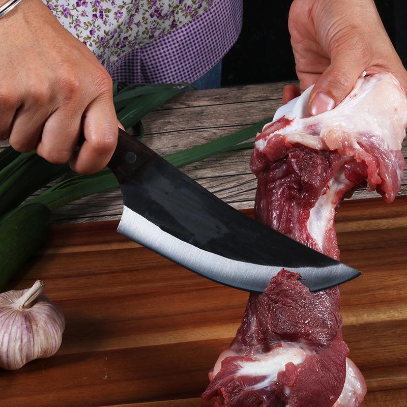 Forged Boning Knife Skinning Knife Meat Cleaver Professional Butcher Stainless Steel Kitchen Knife