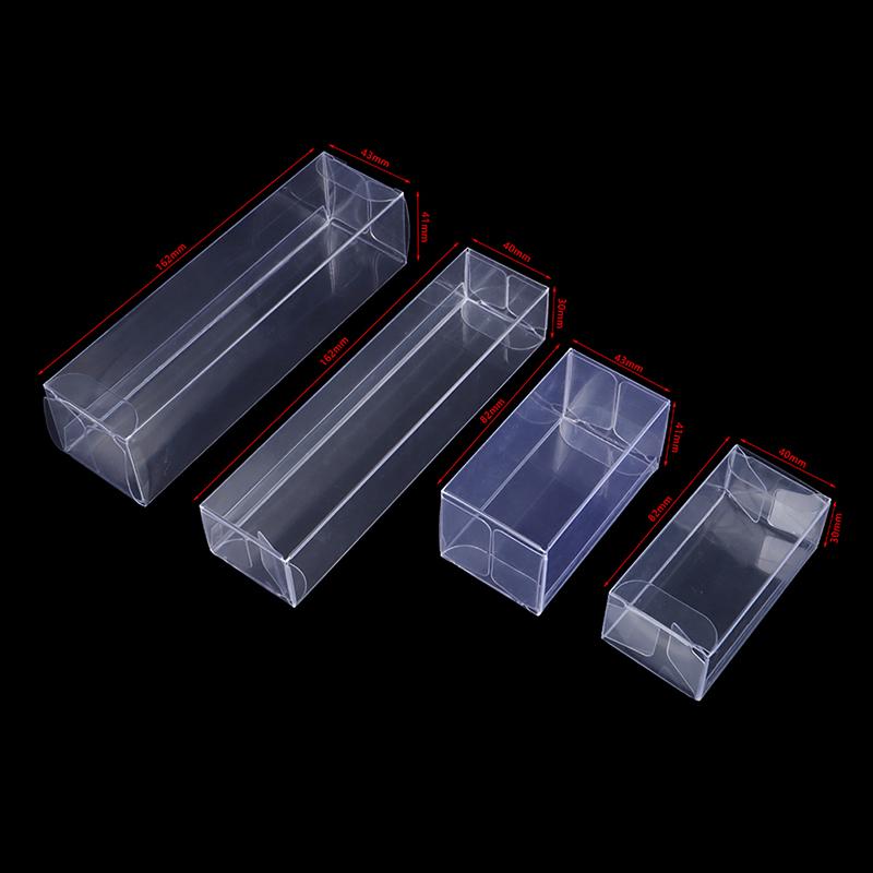 Caixa de PVC Transparente de Plástico para Doces/Chocolate/Brinquedos/Jóias/Caixas de Exibição Armazenamento Lembrancinha de Casamento Caixa de Embalagem para Presente