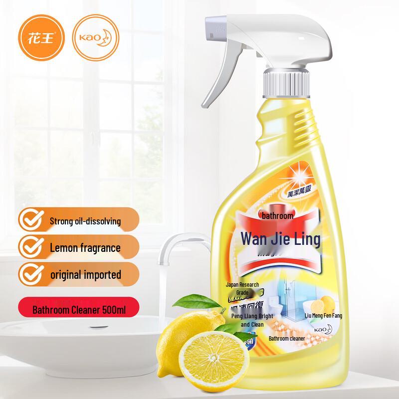 KAO Bathroom Cleaner, Lemon Scent, 500ml