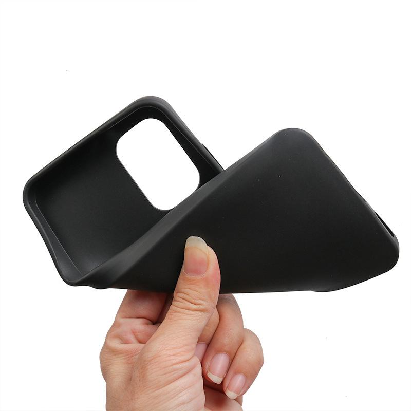 

For Nokia G60 5G Case Matte TPU Phone Cover Bump Proof Back Shell (Big Rear Lens Hole) Black