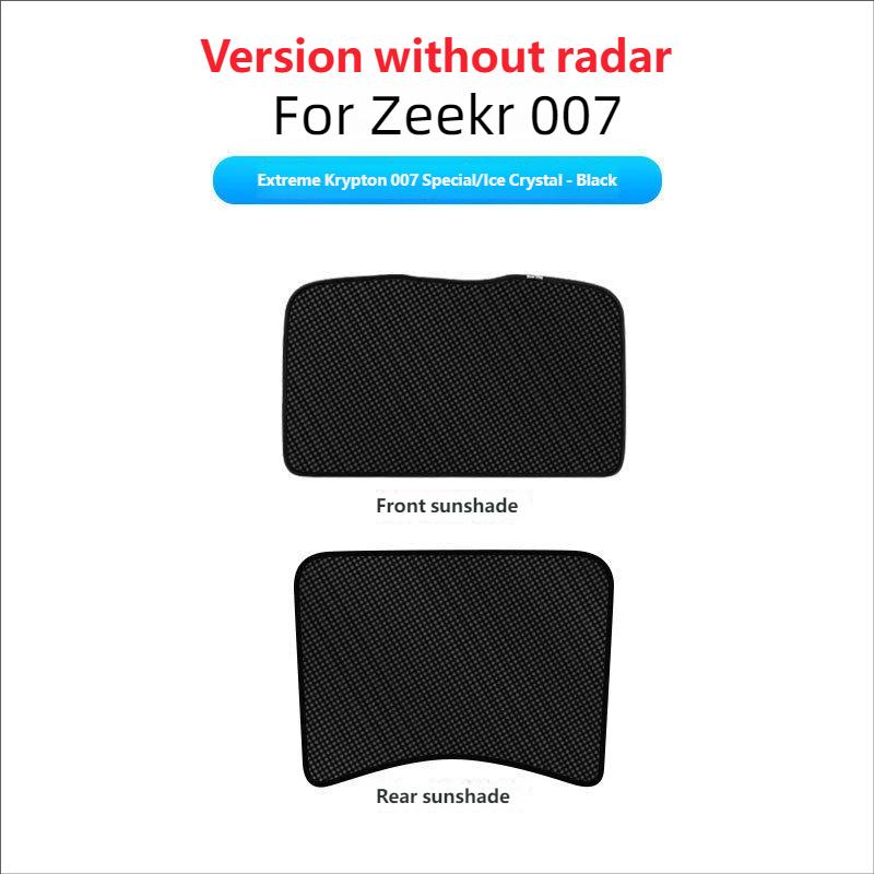 For Zeekr X 001 007 GT Car Sunroof Sunshade Roof Sun Protection Heat Insulation Sunscreen UV Protection Car Accessories