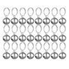 24Pcs 14mm Christmas Bell Vintage Cat Collar Bell Pet Pendant Xmas Tree Hanging Bells  Wind Chimes