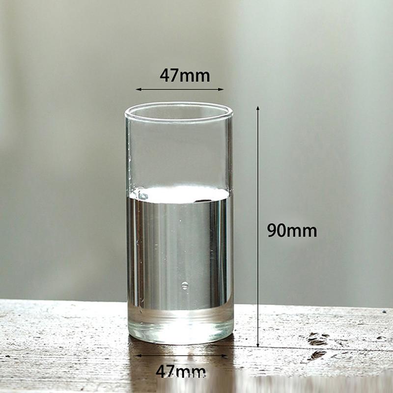 Hydroponics Plants Desktop Glass Planter Vase Glass Vase Transparent Cylinder Flower Vase Bedroom Desktop Home Decoration